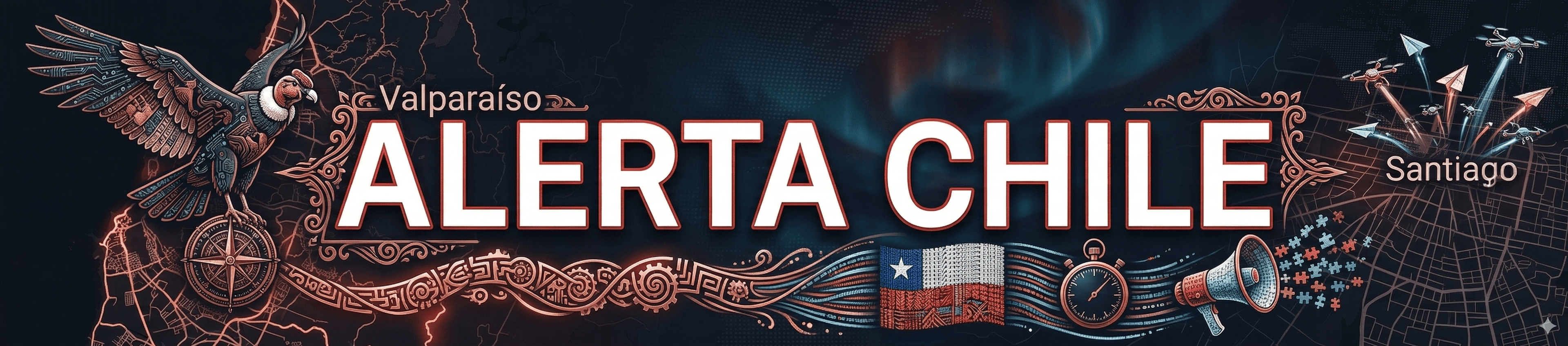 AlertaChile hero banner